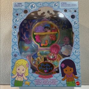 Polly Pocket Keepsake Collection Mermaid Dreams Compact NEW!